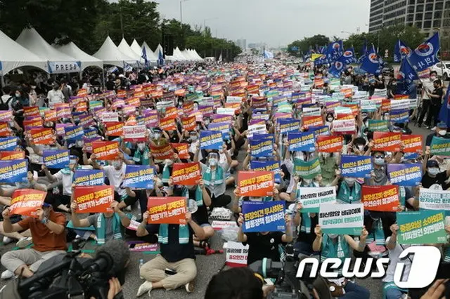 全国の医大生「医大定員拡大に反対…今日から医師国家試験の受付取り消しを開始」＝韓国（提供:news1）