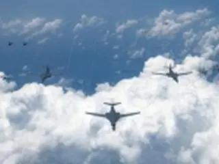 米爆撃機6機　朝鮮半島付近に異例の同時出動＝北への警告メッセージか