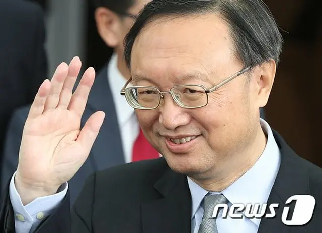 楊潔チ 中国共産党外交担当政治局員（提供:news1）