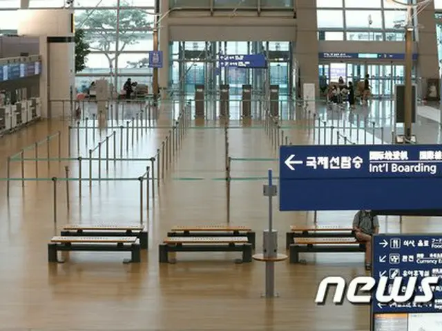 韓国 仁川国際空港の様子（提供:news1）