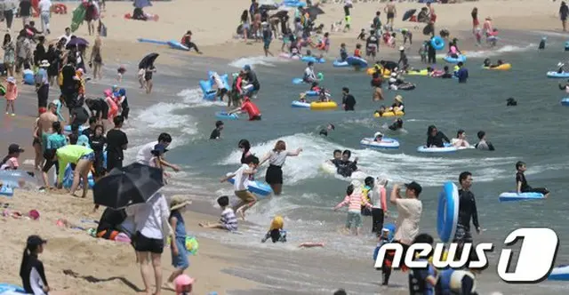 釜山、最高37.2度で記録更新、寝苦しい夜が続く＝韓国（提供:news1）