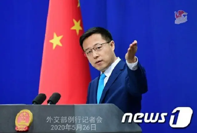 趙立堅 中国外務省報道官（提供:news1）