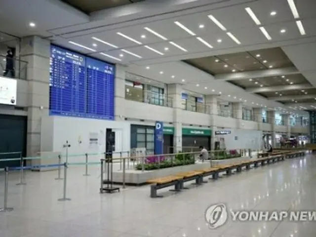 ２０２０年６月１０日の仁川国際空港到着ロビーの様子（資料写真）＝（聯合ニュース）
