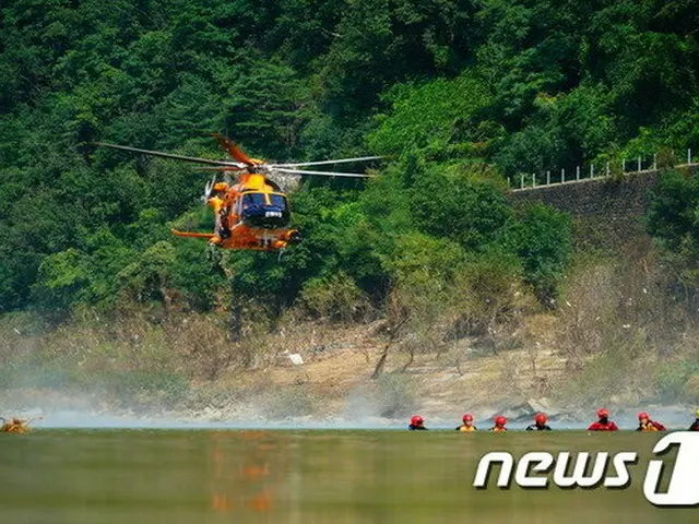 衣岩ダムの事故から15日経過…行方不明者2名発見できず＝韓国江原道（提供:news1）