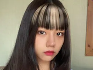 ヘリ（元Girl’s Day）、究極の小顔で人形そのもの「前髪切りました」