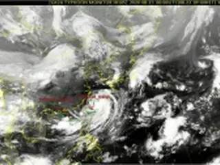 強い台風8号が北上中　26日に韓国南部・済州島に最接近