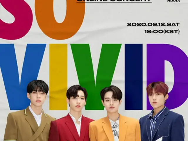 「AB6IX」、9月12日に初のオンラインコンサート「SO VIVID」開催…「期待感UP」(提供:OSEN ）