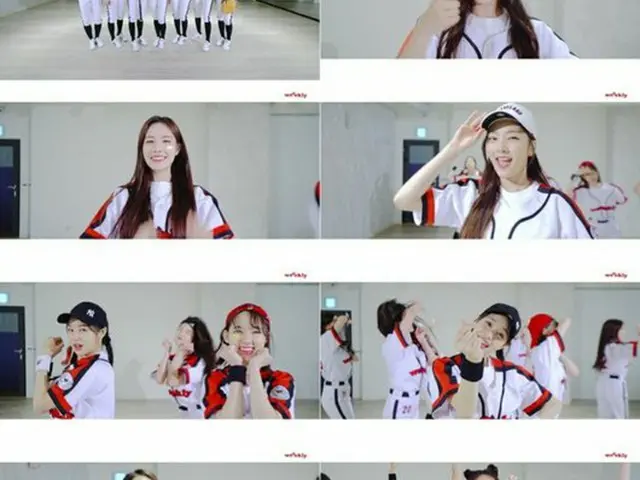 「Weeekly」、清涼美爆発の高校野球団に変身…後続曲「Hello」振り付け映像公開（提供:OSEN）