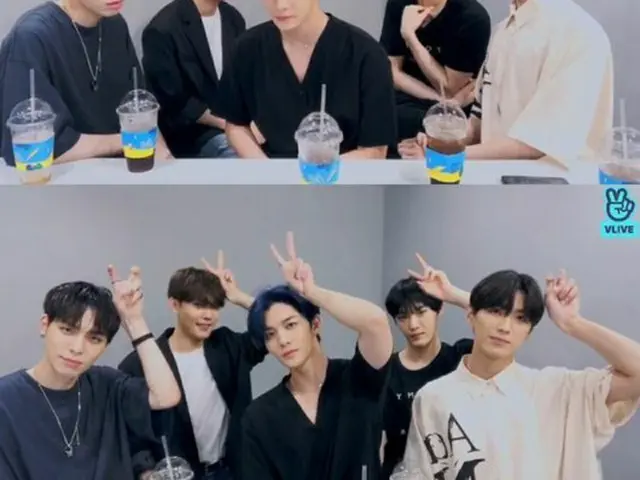 「CIX」が25日、V LIVEを介してファンたちと疎通した。（提供:OSEN）