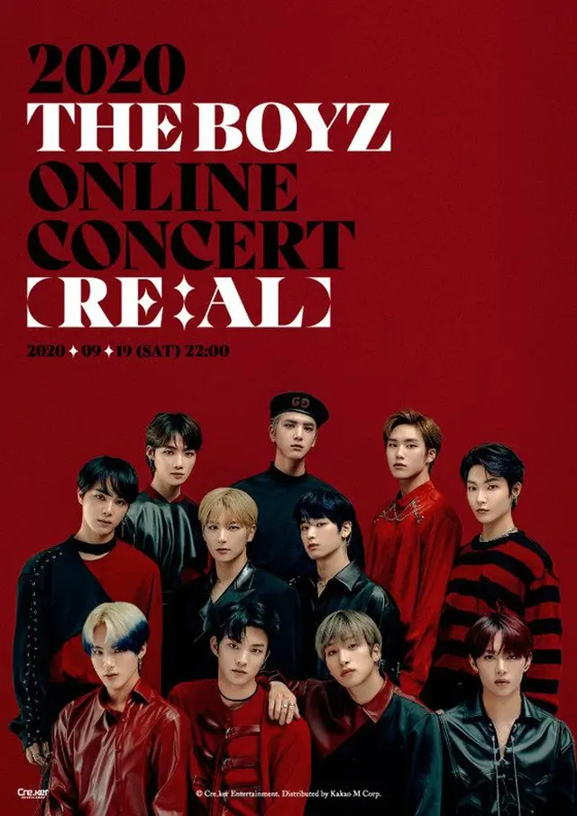 「THE BOYZ」、9月19日にオンラインコンサート開催決定...華やかなパフォーマンスを予告（提供:News1）