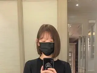 女優パク・ソダム、ショートカットをサプライズ公開…マスクで隠れるほどの小顔