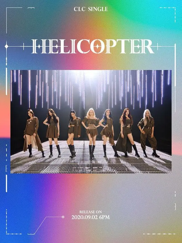 「CLC」、ニューシングル「HELICOPTER」ムービングポスター公開（画像:CUBEエンターテインメント）