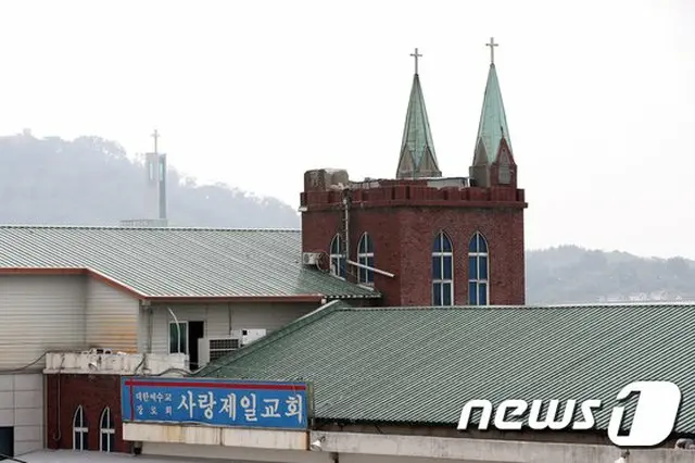 新型コロナの集団感染で問題となっている韓国ソウルのサラン第一教会（画像提供:wowkorea）