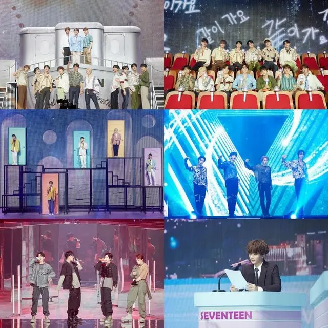 グローバル人気グループ「SEVENTEEN」がファンミーティング「CARAT LAND」を成功的に終え、世界中CARATとの特別な思い出の1ページを完成した。（画像提供:OSEN）