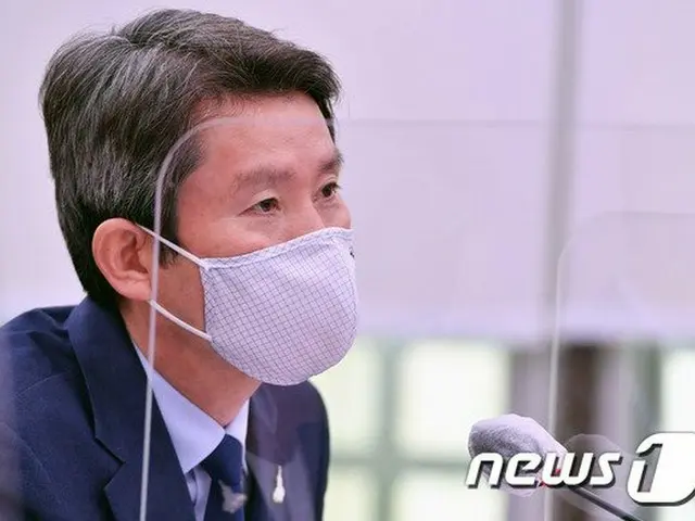 韓国のイ・イニョン（李仁栄）統一相（画像提供:wowkorea）
