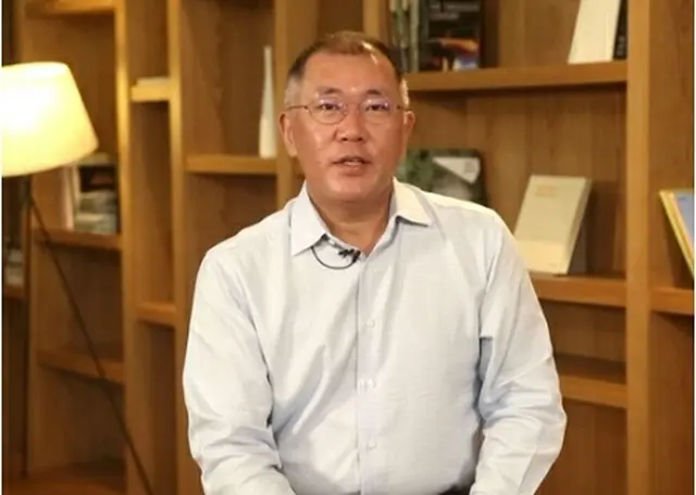 現代自動車グループの鄭義宣総括首席副会長（ＳＯＶＡＣ事務局提供）＝（聯合ニュース）≪転載・転用禁止≫