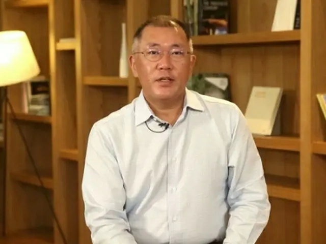 現代自動車グループの鄭義宣総括首席副会長（ＳＯＶＡＣ事務局提供）＝（聯合ニュース）≪転載・転用禁止≫