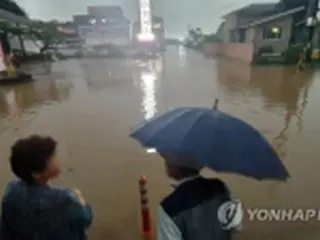 台風９号接近　韓国全土が強風域に＝南東部沿岸に上陸へ