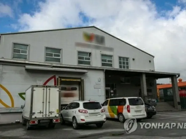 新型コロナウイルスの集団感染が発生した忠清南道青陽郡のキムチ工場（資料写真）＝（聯合ニュース）