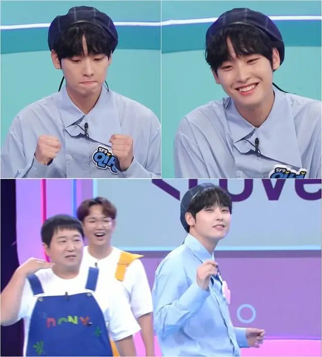「クイズの上のアイドル」で大活躍を繰り広げた「SF9」インソン。（画像提供:wowkorea）