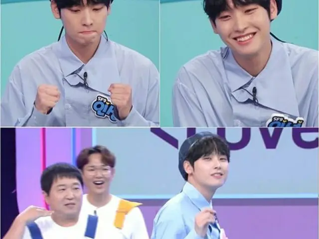 「クイズの上のアイドル」で大活躍を繰り広げた「SF9」インソン。（画像提供:wowkorea）