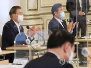 文大統領　あす与党指導部と懇談会＝国政懸案を議論