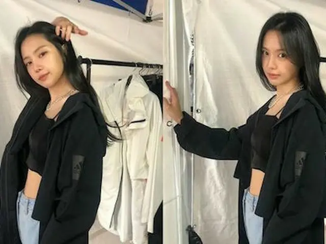 ナウン（Apink）が着ると香港ノワールに‥「セクシー＆清純美」の決定版（画像提供:wowkorea）