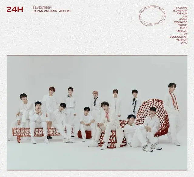 「SEVENTEEN」の日本ミニ2集「24H」が電撃発売される。（画像提供:OSEN）
