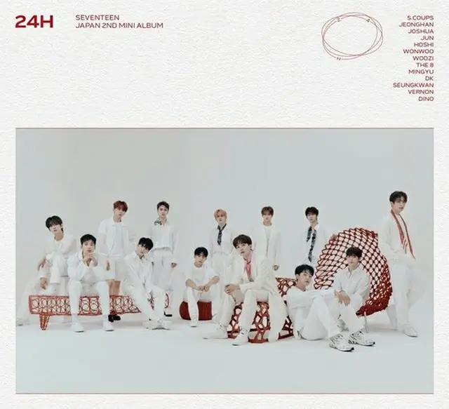 「SEVENTEEN」、“ハーフミリオン”目前の「24H」がオリコンデイリーアルバムチャートで1位の快進撃（画像提供:wowkorea）