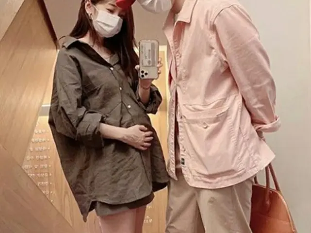女優キム・ボミ、年末の第1子出産に向けて心境を告白…「一方ではとても怖い」（画像提供:wowkorea）