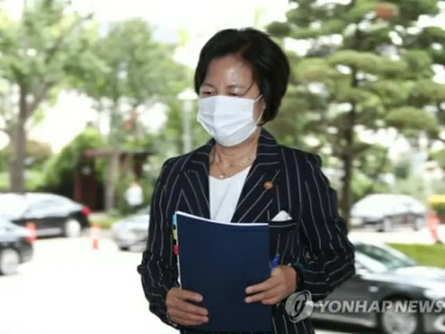 秋美愛・法務部長官（資料写真）＝（聯合ニュース）