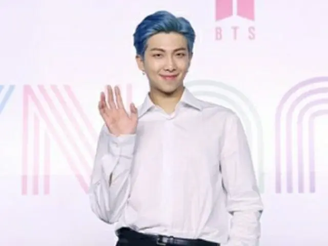 BTSのRMさん（ビッグヒットエンターテインメント提供）＝（聯合ニュース）≪転載・転用禁止≫