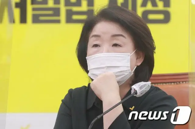韓国野党“正義党”のシム・サンジョン（沈相ジョン）代表（画像提供:wowkorea）