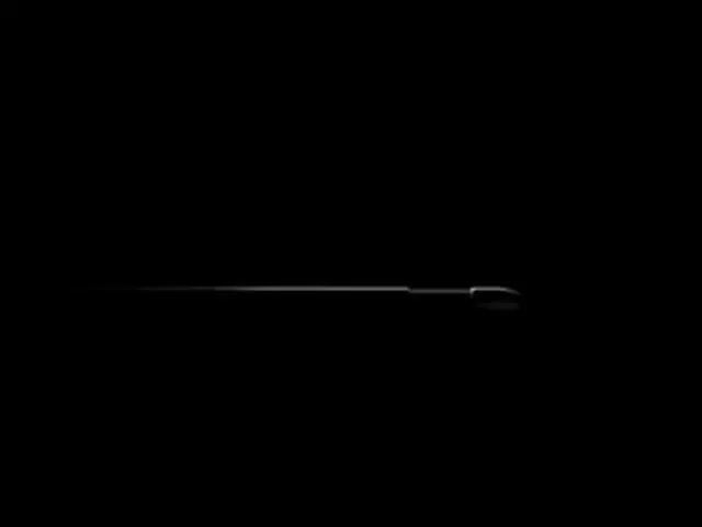 巻き取り型とみられる新たなスマホのティーザー映像（LG電子の公式ユーチューブから）＝（聯合ニュース）≪転載・転用禁止≫