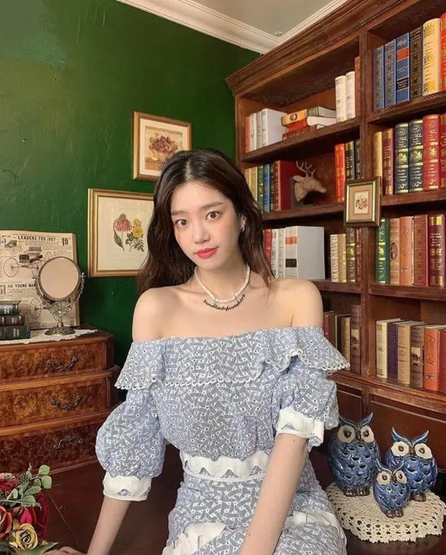 ドラマ「チャングムの誓い」悪役女優の実娘イ・ユビ、美貌がディズニーのお姫様みたいにlovely （画像提供:wowkorea）