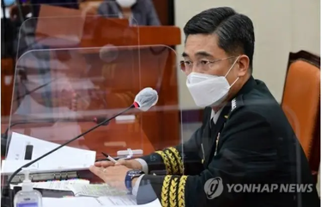 人事聴聞会で答弁する徐氏＝16日、ソウル（聯合ニュース）
