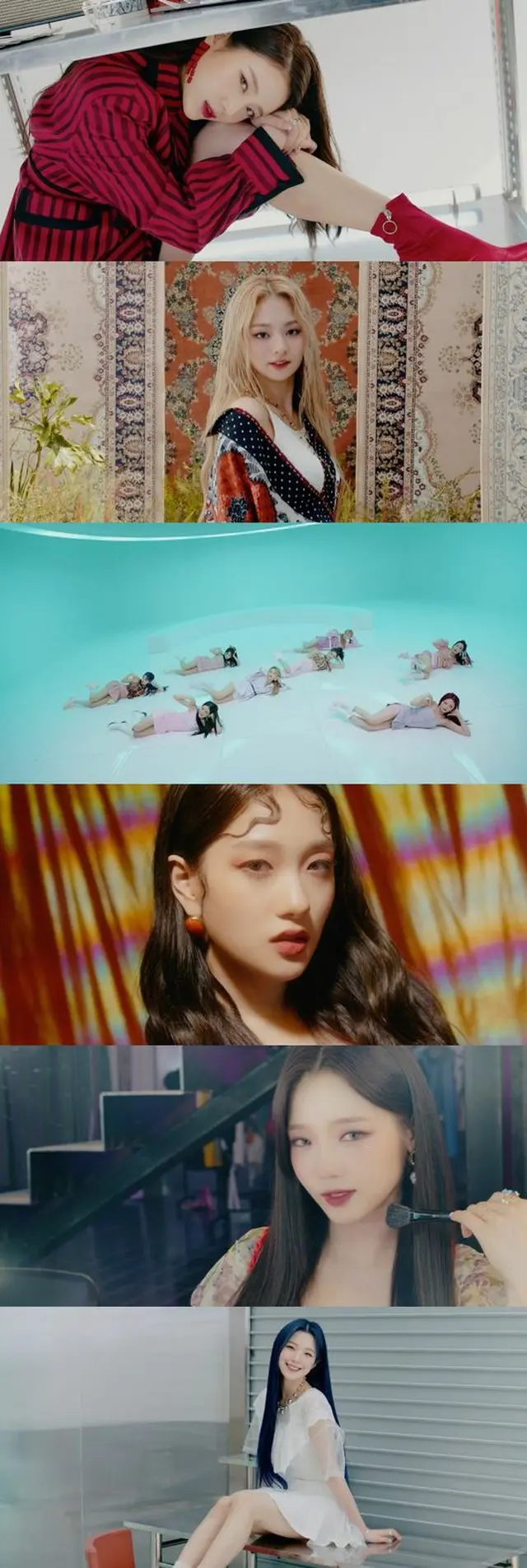 1年3か月ぶりに帰ってきた「fromis_9」が新しい変身を試みた。（画像提供:OSEN）