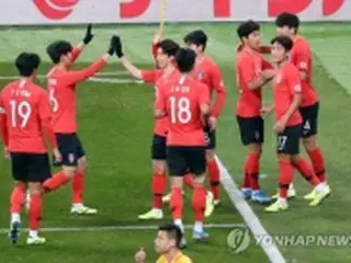 ＦＩＦＡランキング　韓国は３９位に上昇＝昨年１２月以来の変動