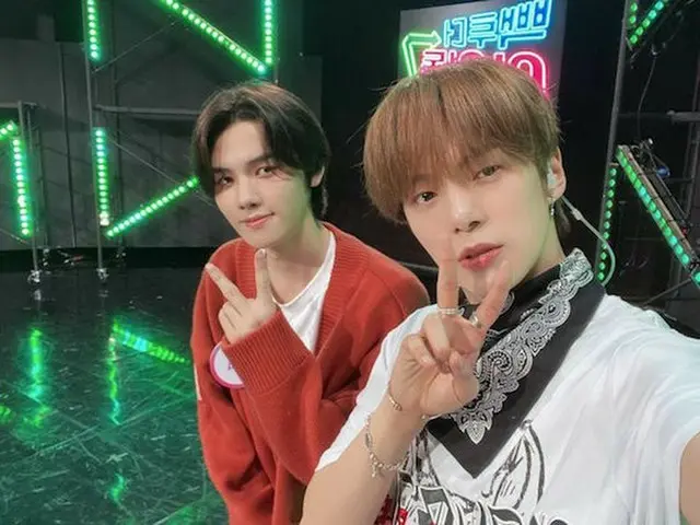 「CRAVITY」ミンヒ、「MONSTA X」ミンヒョクに会った“ファン”...「もうすぐ誕生日」（画像提供:wowkorea）