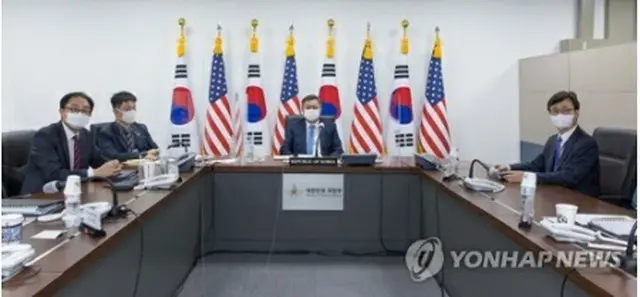 韓米は９日と１１日にＫＩＤＤを開催した。１１日の協議の様子（国防部提供）＝（聯合ニュース）≪転載・転用禁止≫