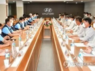 現代自動車の労使　賃金凍結で暫定合意＝史上３回目