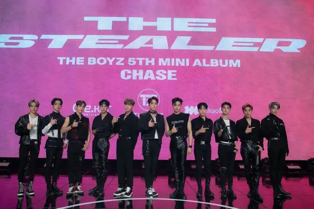 「THE BOYZ」が心スティーラーになって戻ってきた。（画像提供:OSEN）