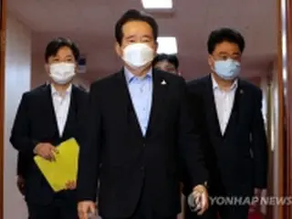 韓国首相　職員のコロナ感染で検査も陰性＝業務再開