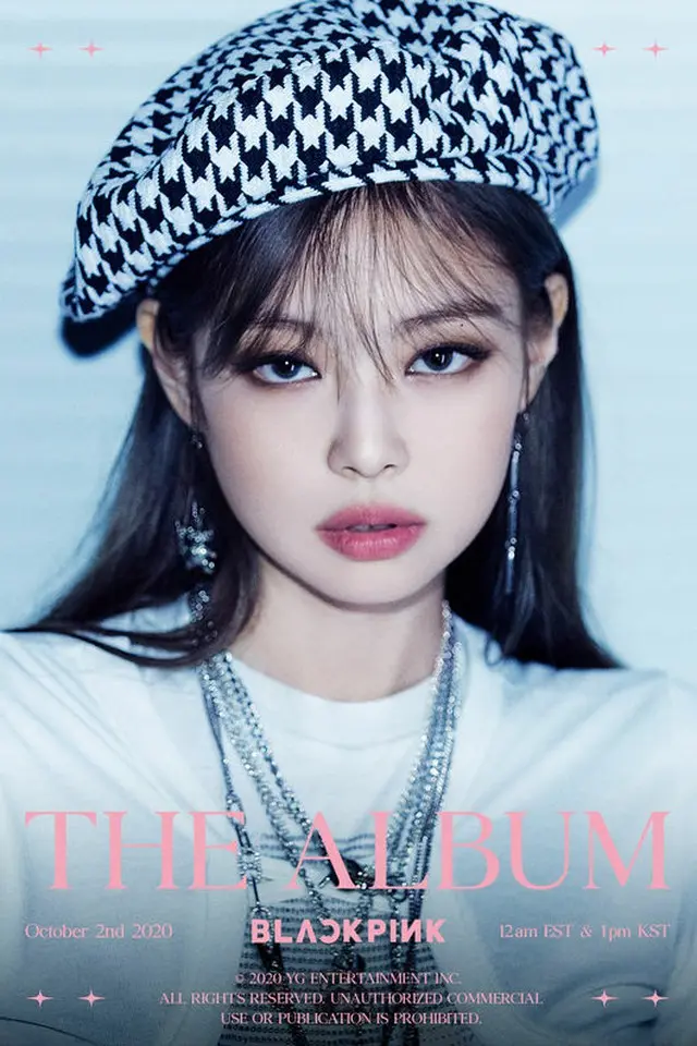 「BLACKPINK」JENNIE、1stフルアルバムの個人ポスター公開 “清楚+神秘”高品格な美貌披露（画像提供:wowkorea）