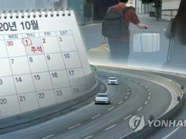 韓国政府は秋夕の連休期間の帰省自粛を呼びかけている（コラージュ）＝（聯合ニュース）