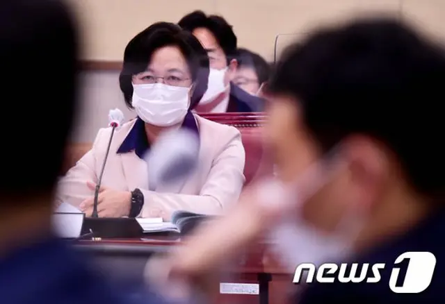 国民の力議員の質問に‘タマネギ女’秋法相はひたすら沈黙＝韓国国会（画像提供:wowkorea）