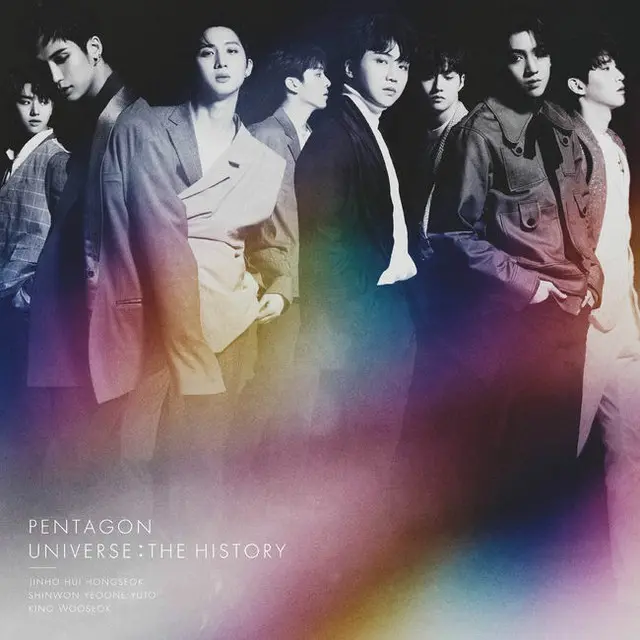 「PENTAGON」の日本1stアルバム「UNIVERSE:THE HISTORY」がオリコンデイリーアルバムチャート2位を記録した。（画像提供:OSEN）
