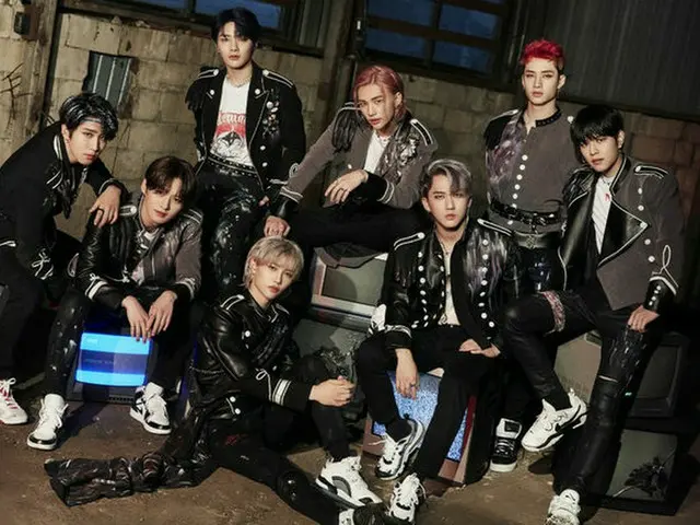 「Stray Kids」が音楽放送とアルバムチャートで1位の座につき、止められない人気の上昇を証明している。（画像提供:OSEN）