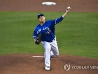 ブルージェイズ柳賢振　７回無失点の好投で今季５勝目＝ＰＳ進出