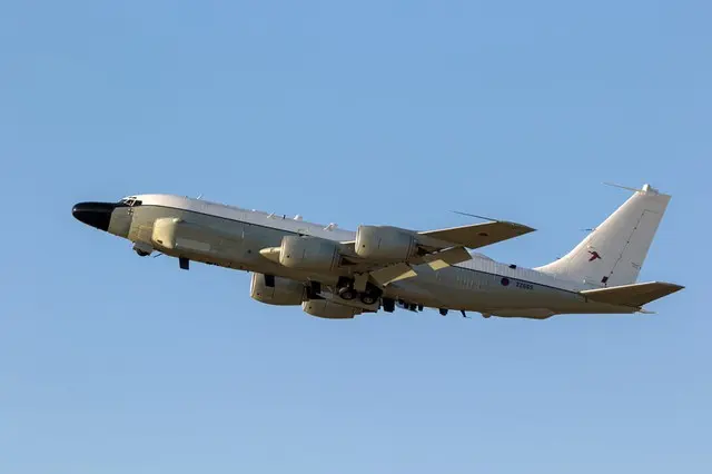 米空軍の地上監視偵察機が北朝鮮の動向を把握するため、韓国上空を飛行した（画像提供:wowkorea）